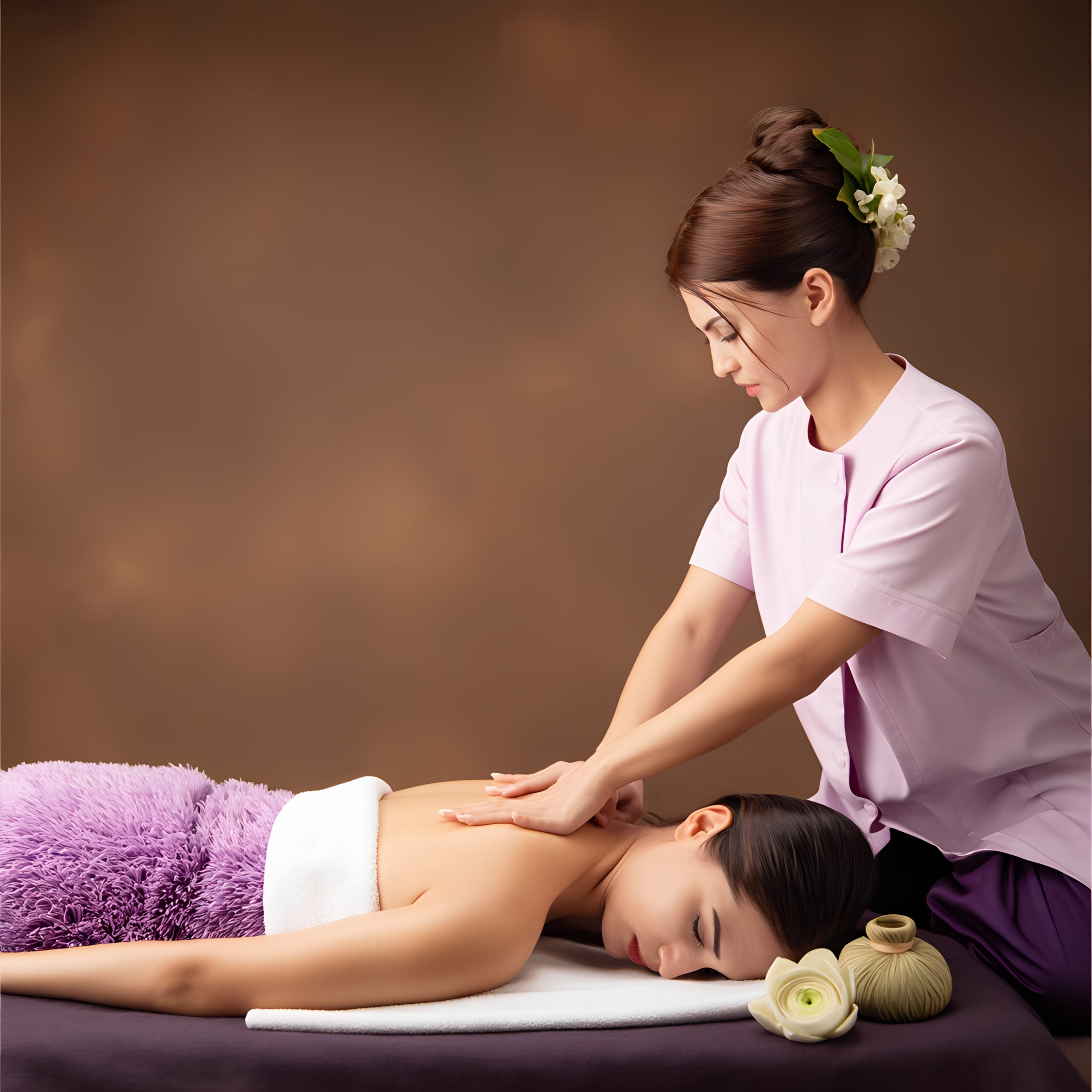 Avslappende Thai massasje i Lillestrøm hos The Lavender Thai Massage.